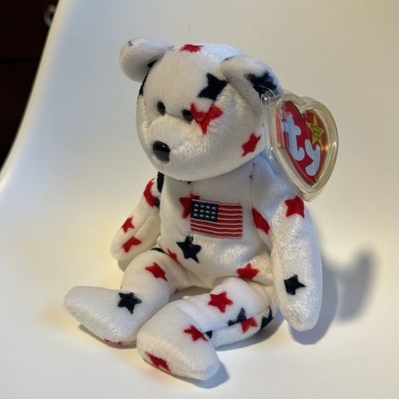 Beanie Baby Glory- Bear with tags 1998 - Picture 2 of 3